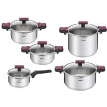 Tefal Cook&Clip 10 пр. (G723SA74): Материал корпуса нержавеющая cталь