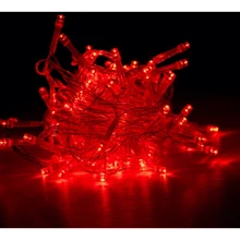 Електрогірлянди світлодіодна Yes! Fun Christmas time, 100 ламп, червона, 5 м., 8 реж.міганія: Тип Лінійна