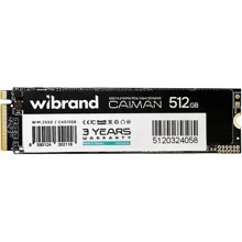 Wibrand Caiman 512GB M.2 NVMe (WIM.2SSD/CA512GB): Тип накопителя внутренний