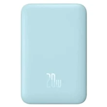 Внешний аккумулятор Baseus Power Bank 10000mAh 20W MagSafe Mini Blue (PPCX030003): Количество USB 1