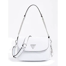 Женская сумка через плечо Guess Destiny Shoulder Bag белая (HWVY7878200-WHI): Пол Женский