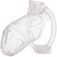 Клітка для пеніса Lockink Sevanda Plastic Penis Chastity Cage - Transparent: Виробник LOCKINK