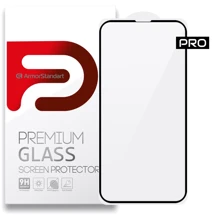 Захисне скло для iPhone ArmorStandart Tempered Glass 3D Premium Black (ARM60250) для iPhone 13 mini: Тип захисту екрана на екран