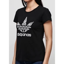 Футболка жіноча Manatki з Принтом Дедж Black L: undefined undefined