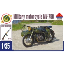 Модель Aim Fan Model Советский мотоцикл МВ-750 с коляской (AIM35003): Производитель AIM Fan Model