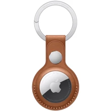 Apple Holder Leather Saddle Brown for AirTag (MX4M2): undefined undefined