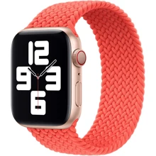 Аксесуар для Watch Apple Braided Solo Loop Electric Orange Size 12 (MJK13) for Apple Watch 42 / 44mm: Виробник Apple