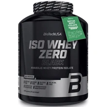 Протеин BiotechUSA Iso Whey Zero Black 2270 g /75 servings/ Strawberry: Вид Сывороточные