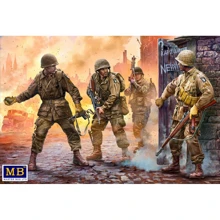 Набор фигурок Master Box Десантники США (Европа 1944-1945) (MB3574): Производитель Master Box