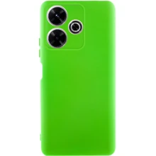 Чехол для телефонов TPU Case Getman Liquid Silk Full Camera Neon Green for Xiaomi Redmi 13 4G / Poco M6 4G: Совместимость Xiaomi Redmi 13 4G / Poco M6 4G