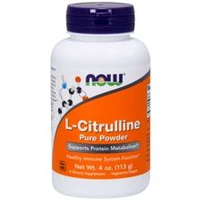 Now Foods L-Citrulline, Pure Powder, 4 oz (113 g) (NOW-00214): Тип Цитруллин