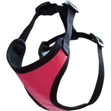 Шлея кожаная и сетка Lucky Pet №0 16-19x20-33 см розовая (4820224218915): Производитель Lucky Pet