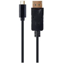 Кабель и переходник Cablexpert USB-C DisplayPort, 4K 60 Гц, 2 м (A-CM-DPM-01): Тип кабель