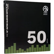Audio Anatomy 50 X 12" PVC With Flap Outer Sleeves 100 Micron (ACCLP038): Производитель Audio Anatomy