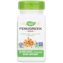 Nature's Way, Fenugreek Seed, 610 mg, 100 Veggie Caps (NWY-12800): Форма выпуска Капсулы