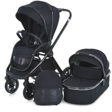 Коляска универсальная 2в1 El Camino ME 1124-2 Prestige Black (ME 1124-2 Black): Тип коляски Универсальная коляска (2-в-1)