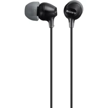 Навушники Sony MDR-EX15LP Black: Тип конструкції вакуумні
