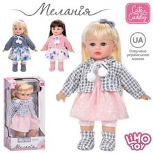 Кукла функциональная Limo Toy Мелания музыкальная мягконабивная 39 см 3 вида (M 5916 I UA): Возраст от 3 лет