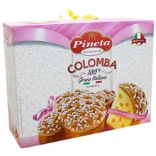 Паска Pineta Colomba Classica с цедрой апельсина 800 г (8003115851576): Вес нетто 800 г