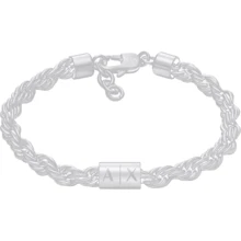 Чоловічий браслет Armani Exchange сріблястий (AXG0123040): undefined undefined