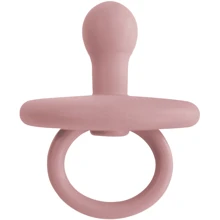 Пустышка MinikOiOi Binkee ортодонтическая силиконовая Pinky Pink (101150052): Возраст с рождения