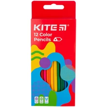 Олівці кольорові Kite Fantasy 12 кольорів (K22-053-2): Тип Цветные