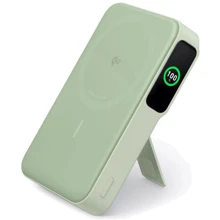 Внешний аккумулятор Anker Powerbank 10000 mAh MagGo 15W Green: Количество USB 1