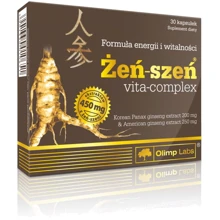 Olimp Ginseng Zen Szen с экстрактом женьшеня 30 капсул: Тип Комплексные