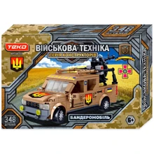 Конструктор Teko Военная техника Бандеромобиль, 482 детали (68333): Производитель Teko