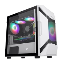 Корпус 1stPlayer D3-A-F2P-W-F2-W-WH: Форм-фактор материнской платы MicroATX