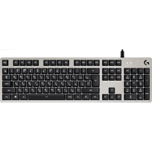 Клавіатура Logitech G413 Silver (920-008516): Підключення дротове