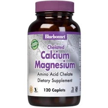 Bluebonnet Albion Chelated Calcium Magnesium Кальций Магний 120 капсул: Тип Кальций