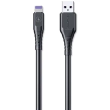 Кабель WK USB Cable to Lightning Wargod Fast 6A 1m Black (WDC-152): Тип USB Cable - Lightning