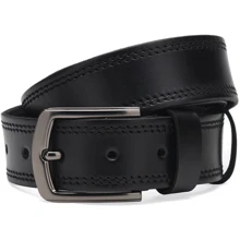 Чоловічий ремінь Borsa Leather чорний (Cv1gnn7-125): Стать Чоловік