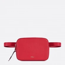 Женская поясная сумка Furla Babylon M Belt Bag клубничная (1049360 ): Пол Женский