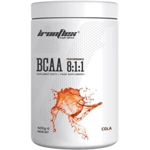 Аминокислота для спорта IronFlex Nutrition BCAA Performance 8-1-1 400 g /80 servings/ Cola: Вкус Кола