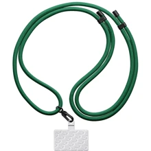 Ремешок для смартфона ArmorStandart Rope Black Pine with Clear holder (ARM67206): Цвет зеленый