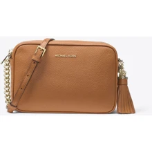 Женская сумка кросс боди Michael Kors Ginny md коричневая (32F7GGNM8L203): Пол Женский