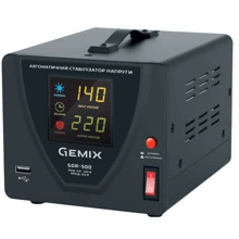 Стабилизатор напряжения Gemix SDR-500: Тип релейный