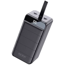 Зовнішній акумулятор WK Wekome Power Bank 80000mAh Minre Digital Display PD20W+22.5W Black (WP-271): Кількість USB 4