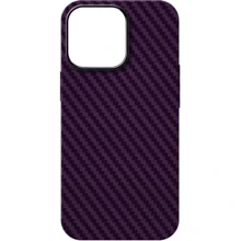 Чехол для iPhone ArmorStandart LikeCarbon MagCase Purple for iPhone 14 Pro Max (ARM69205): Цвет фиолетовый
