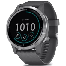 Смарт-часы Garmin Vivoactive 4 Silver Stainless Steel Bezel with Shadow Gray Case and Silicone Band (010-02174-03): Производитель Garmin