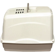 Закрытый туалет Georplast Vicky с ручкой и фильтром для кошек 54x39x39 см (10582): Вид Закрытый