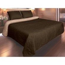 Покрывало ТЕП Покрывало "Vintage" Brown (Vintage_240x220_P01_Brown): Размер, см 220x240