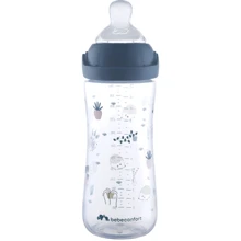 Бутылочка для кормления Bebe Confort EMOTION PHYSIO Urban Garden 360ml синяя (3102209170): Материал пластик