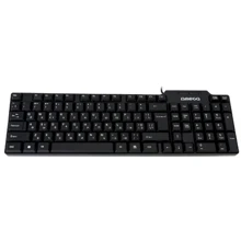 Клавиатура OMEGA OK-05 Ru cyrilic version USB (OK05TRU): Подключение проводное