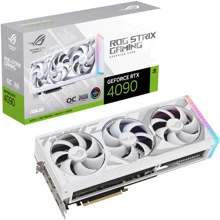 Видеокарта ASUS ROG-STRIX-RTX4090-O24G-WHITE: Объем памяти, Гб 24