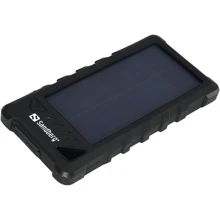 Внешний аккумулятор Sandberg Power Bank Outdoor 16000mAh Solar Panel Black (420-35): Количество USB 2