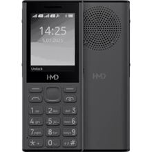 Мобильный телефон HMD 130 MUSIC Dual Sim Dark Grey (UA UCRF): Дисплей 2.4" TFT (240x320)