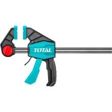 Струбцина столярна Total швидкозатискна 80x450мм 135кг (THT1346801): Виробник Total